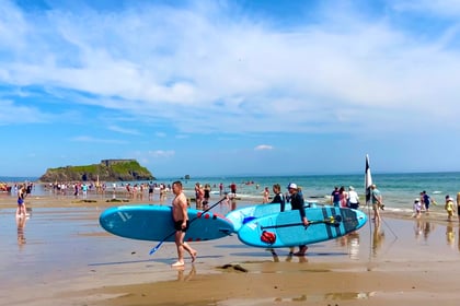 Welsh Water apologise after pollution risk hits Tenby's beaches