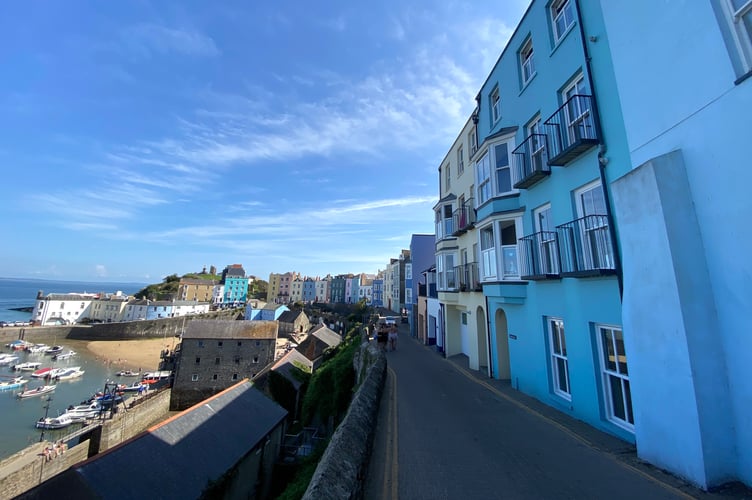 Tenby's Crackwell Street