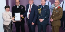 Carmarthenshire Council gains Ministry of Defence Silver ERS Award