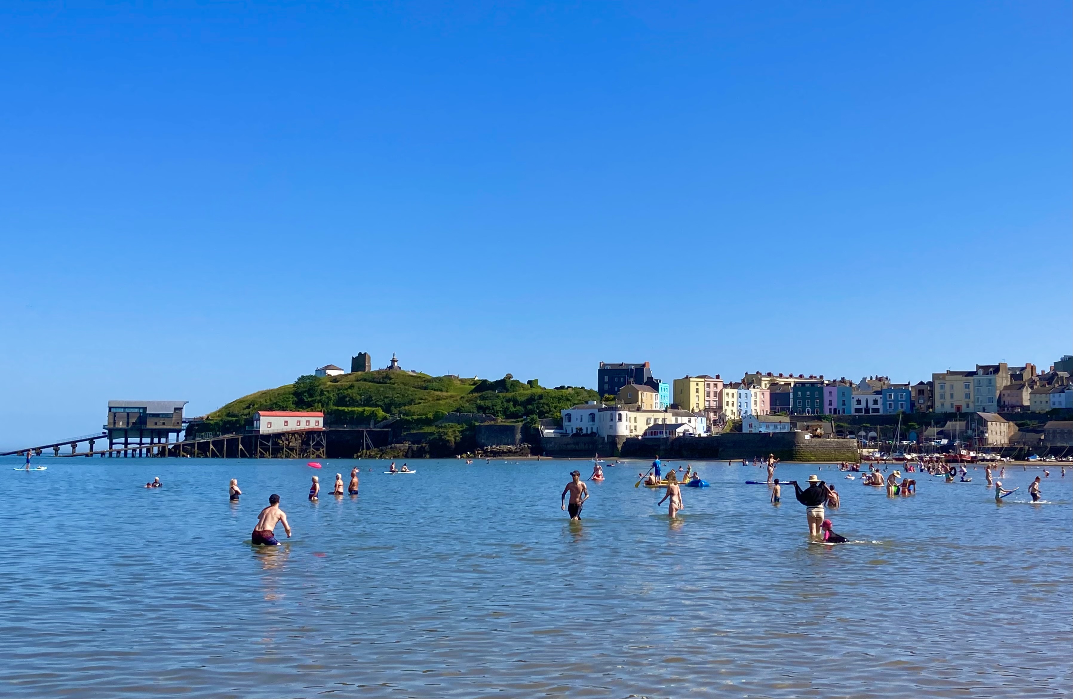Pollution risk warning issued for all of Tenby's beaches