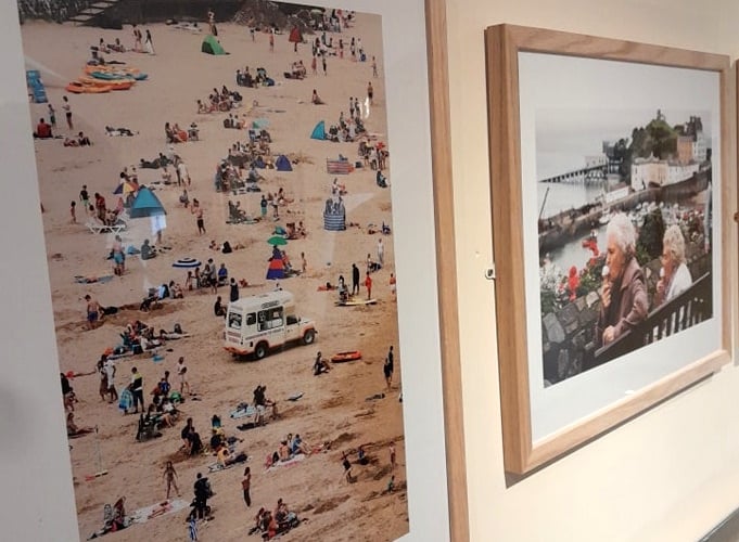 Martin Parr's exhibtion at Tenby Museum and Art Gallery