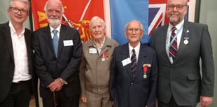 Pembrokeshire World War II Veterans join others at unique gathering