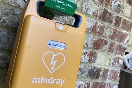 Clean bill of health for town's defibrillators