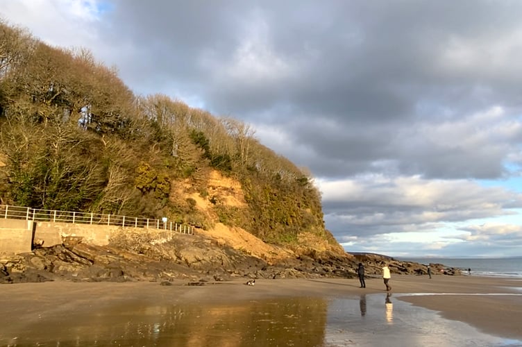 Coppet Hall beach