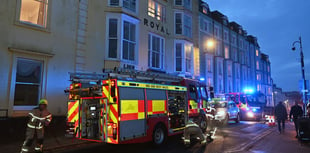 16 people evacuated from Tenby hotel fire