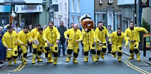 CANCELLED: Tenby’s popular Pancake Race in aid of the RNLI