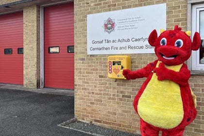 Lifesaving community defibrillators installed at Fire Stations