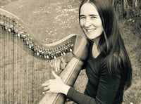 Hear harpist Jess Ward at Tenby