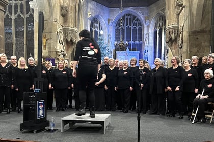 All-Wales choir raise over £14,000 for Wales Air Ambulance
