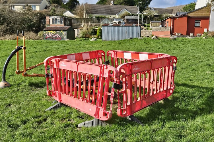 Narberth play area repairs