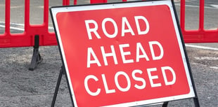 Emergency road closure for Tenby