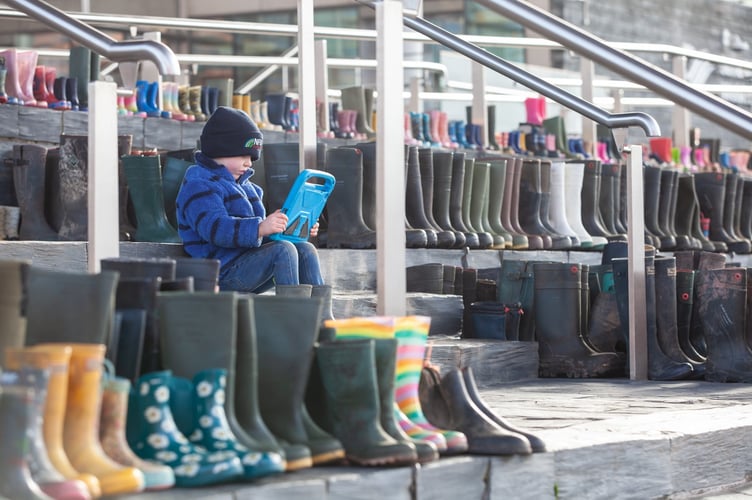 Wellies at the Sened