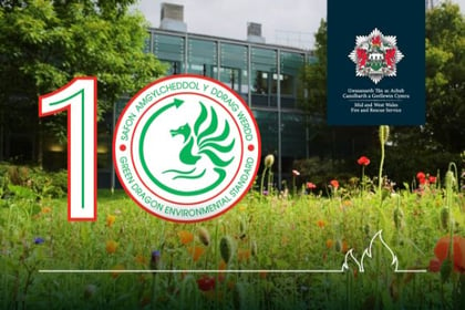 Fire and Rescue Service awarded Green Dragon Environmental Standard