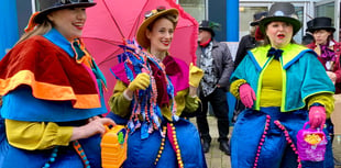 WATCH: Full steam ahead as Tenby's Steampunk Festival gets underway