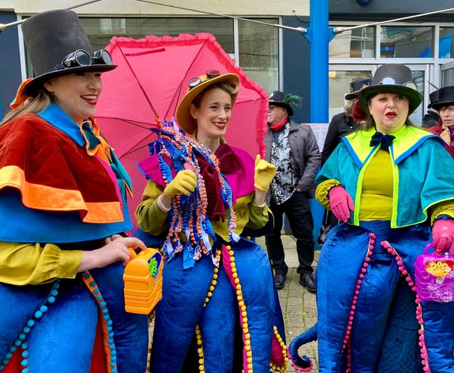 WATCH: Full steam ahead as Tenby's Steampunk Festival gets underway