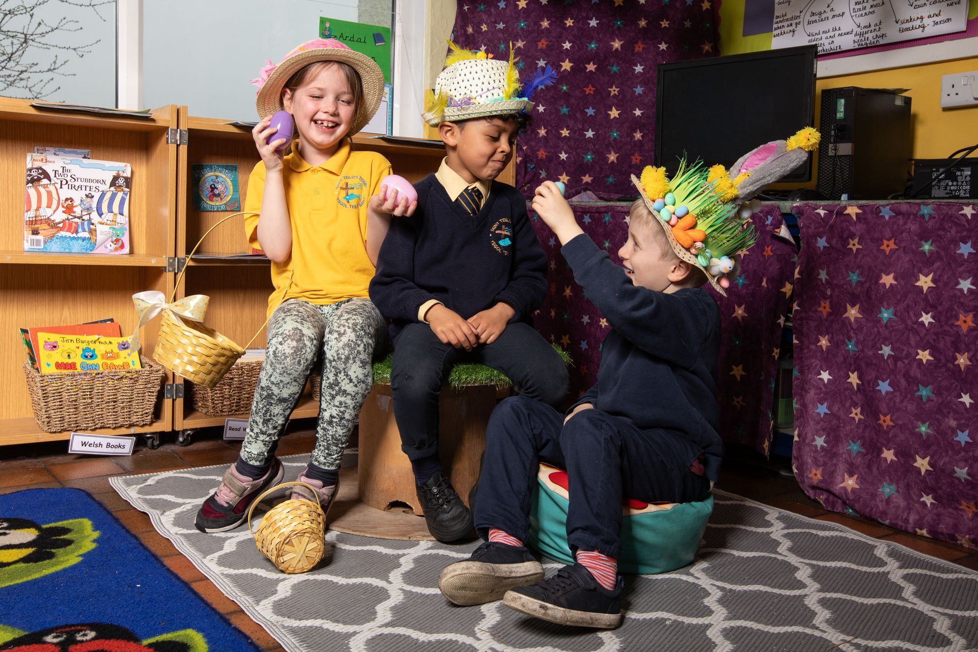 Tenby children celebrate Easter at St Teilo’s School | tenby-today.co.uk