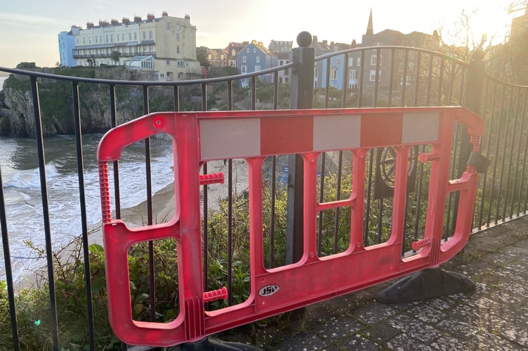 Tenby barrier