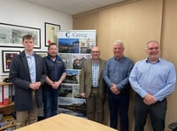 Local MS visits small business in Haverfordwest