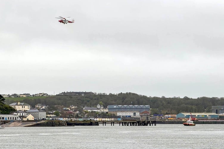 Angle RNLI coastguard