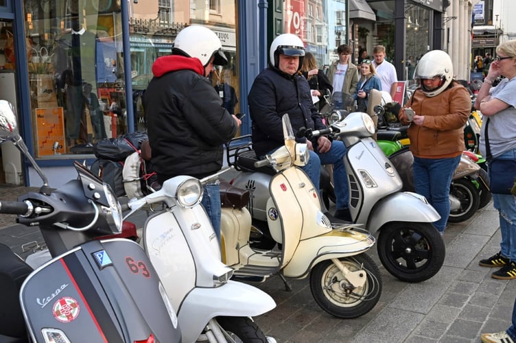 scooters in Tenby