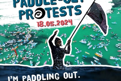 'Cut the crap!' Surfers Against Sewage protest for Pembrokeshire