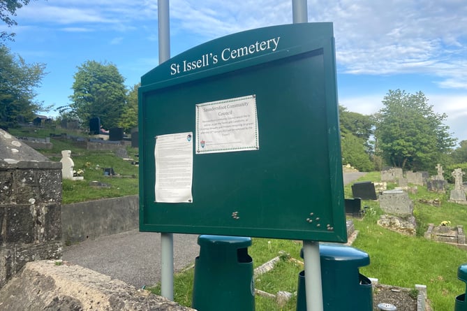 ST Issell's cemetery