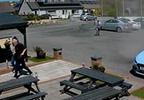WATCH: Pub-goer saves pint from 'mini tornado' in Pembrokeshire beer garden