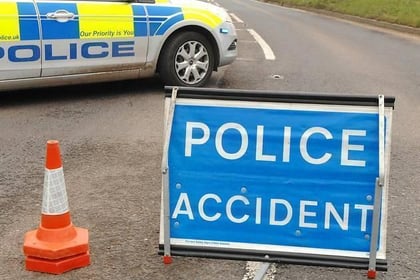 Collision on the outskirts of Tenby sees two taken to hospital