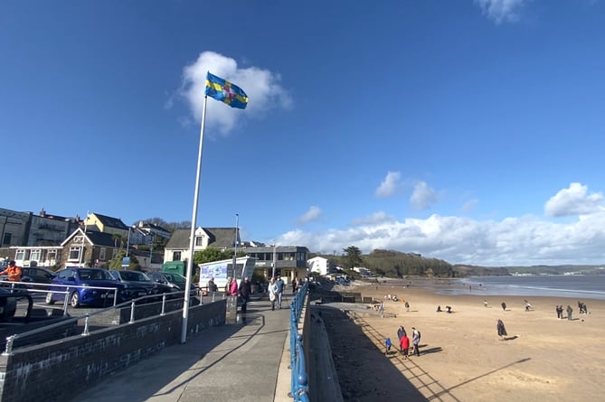 Saundersfoot seafront