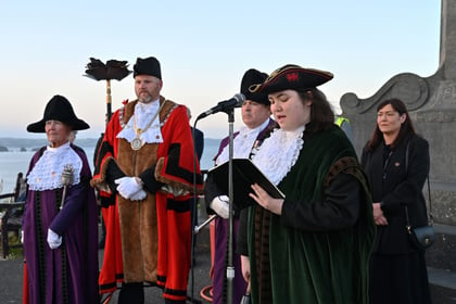 Meet Tenby's new Town Crier and Sergeant at Arms