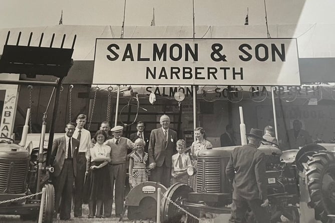 Salmon family Narberth