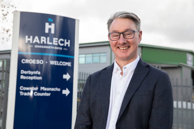 Pictured Harlech Foodservice MD David Cattrall Picture Mandy Jones