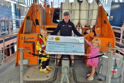 Donation boost for Tenby RNLI