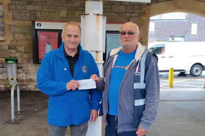 Lions boost to help brighten up Tenby Train Station
