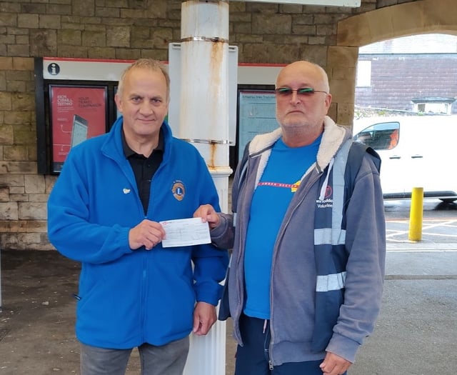 Lions boost to help brighten up Tenby Train Station