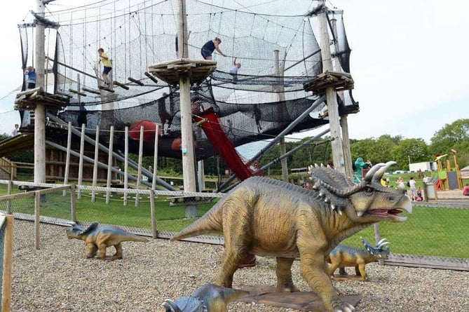 Tenby dinosaur park