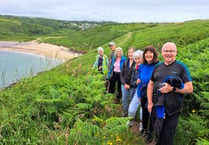 Great start to summer walks in Pembrokeshire for Steps2Health