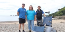 Pembroke Refinery donates beach accessible wheelchair