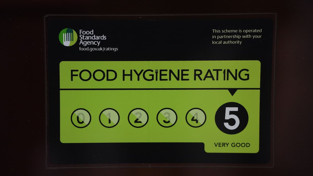 Food hygiene ratings handed to two Pembrokeshire establishments 