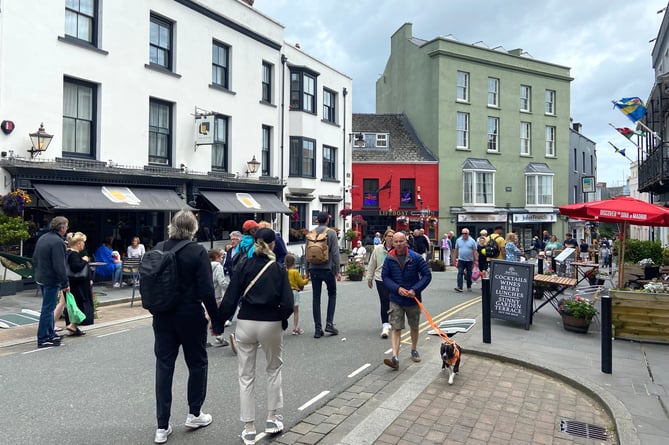 Tenby pedestrianisation 2024