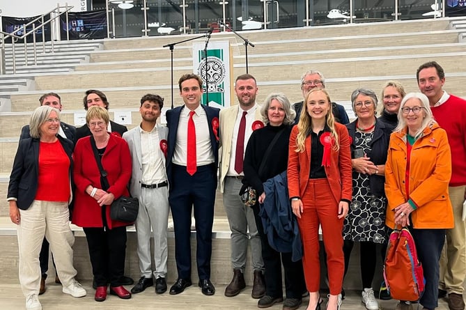 Henry and fellow Labour campaigners