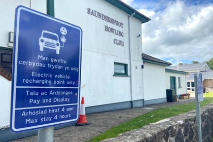 Are EV charging points adding to Saundersfoot's parking problems?