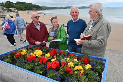 Saundersfoot gears up for 60th anniversary of 'Britain in Bloom'