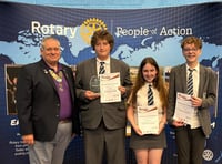 Tenby students come up trumps at Rotary technology tournament