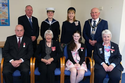 Five inspirational Pembrokeshire people receive royal honours