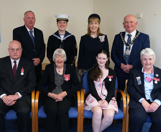 Five inspirational Pembrokeshire people receive royal honours