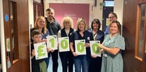 10-mile trek raises £1,000 for Withybush Hospital’s stroke unit