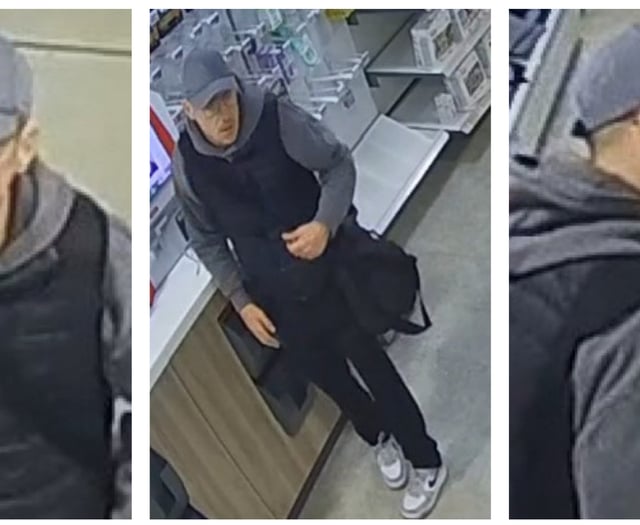 Police appeal following theft at Pembrokeshire Boots store