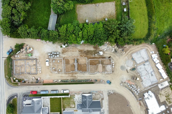 Glasfryn housing development in St Davids