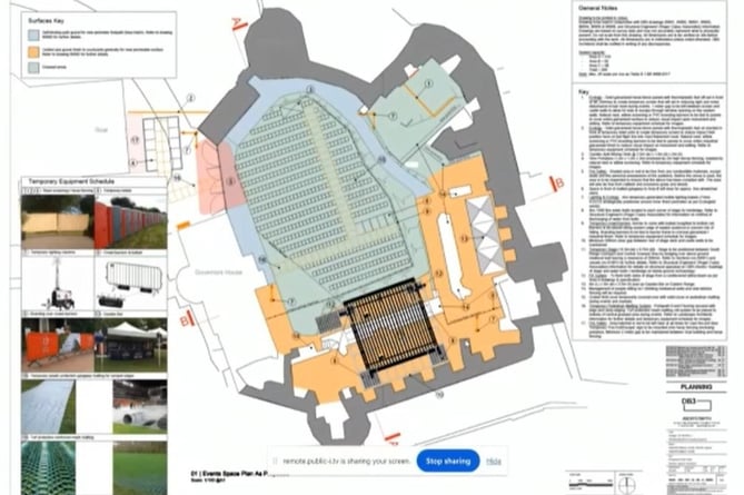 HAverfordwest castle plans